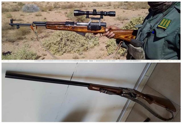 کشف و ضبط سلاح جنگی و شکاری در دماوند و فیروزکوه/ ۵ شکارچی متخلف دستگیر شدند