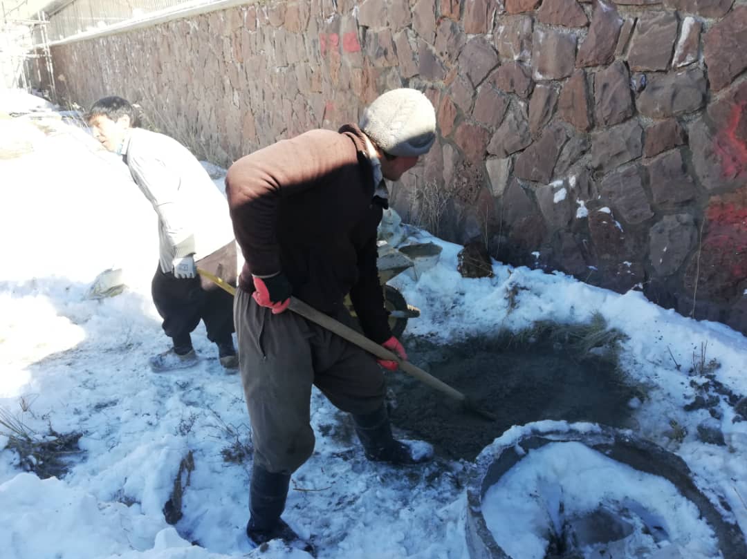 درب ۵ حلقه چاه غیرمجاز در دماوند تخته شد