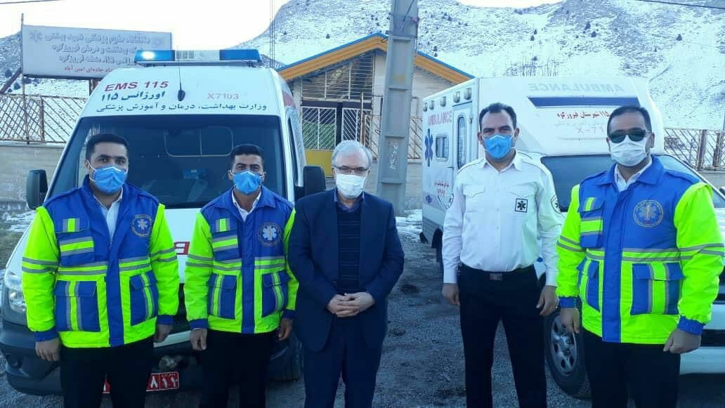 بازدید سرزده وزیر بهداشت از پایگاه اورژانس امین‌آباد فیروزکوه