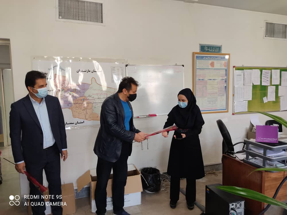 تجلیل اعضای شورای اسلامی شهر دماوند از پرسنل شبکه بهداشت و درمان+ تصاویر