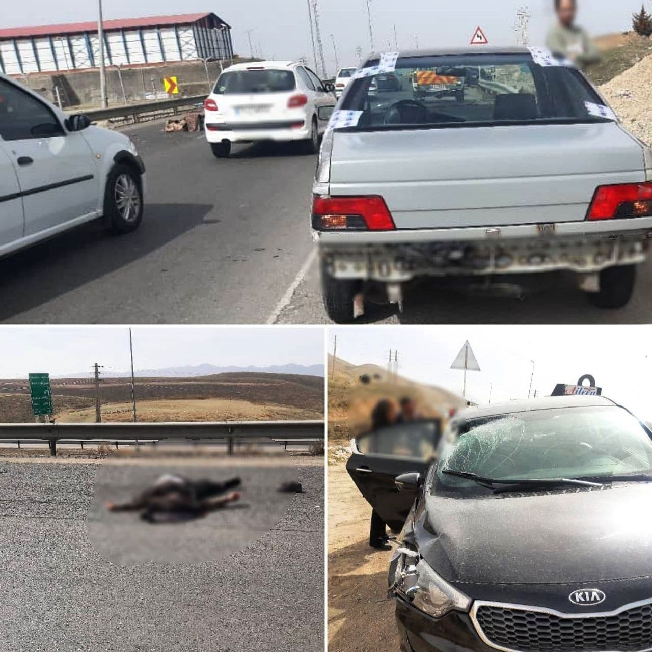 بی‌احتیاطی در جاده دماوند یک قربانی گرفت