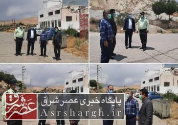 بازدید معاون فرماندار دماوند از مراحل اجرایی فاز نخست سیستم پایش تصویری شهر کیلان