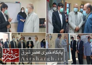 بازدید نماینده مجلس از مراکز تزریق واکسن کرونا در دماوند و رودهن