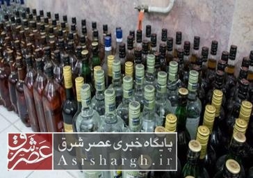 کشف ۲ هزار و ۵۰۰ لیتر مشروبات الکلی در رودهن
