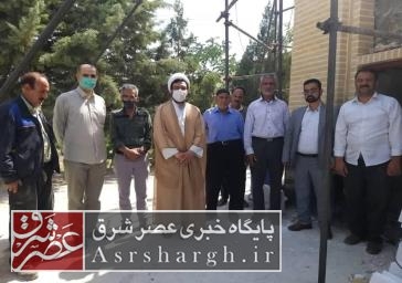 بازدید امام جمعه دماوند از ادامه روند بازسازی امامزادگان محله ساران