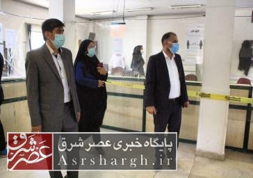 بررسی نحوه اجرای پروتکل‌های بهداشتی در ادارات دماوند