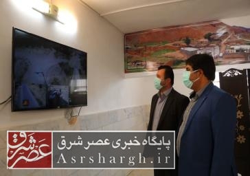 بهرهبرداری از پروژه پایش تصویری در روستای وردانه