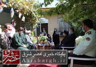 دیدار مسئولان با خانواده معظم شهیدان در شهر کیلان