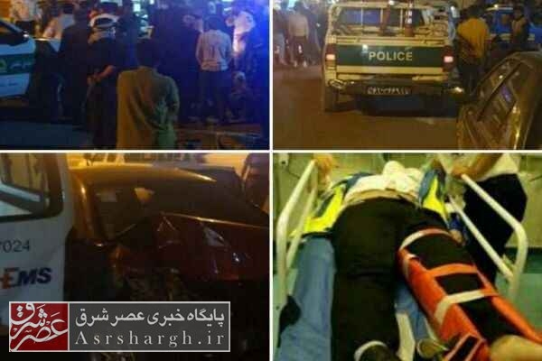 برخورد خودرو با آمبولانس در سربندان ۱۴ مصدوم و فوتی بر جا گذاشت