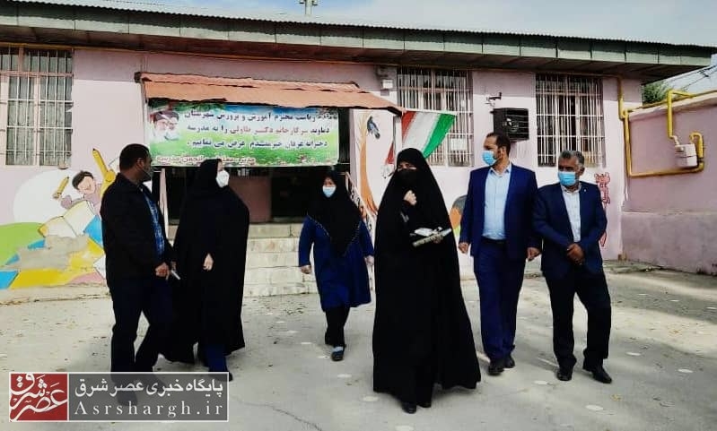 بازدید میدانی مدیر آموزش و پرورش دماوند از مدارس شهر آبسرد+ فیلم