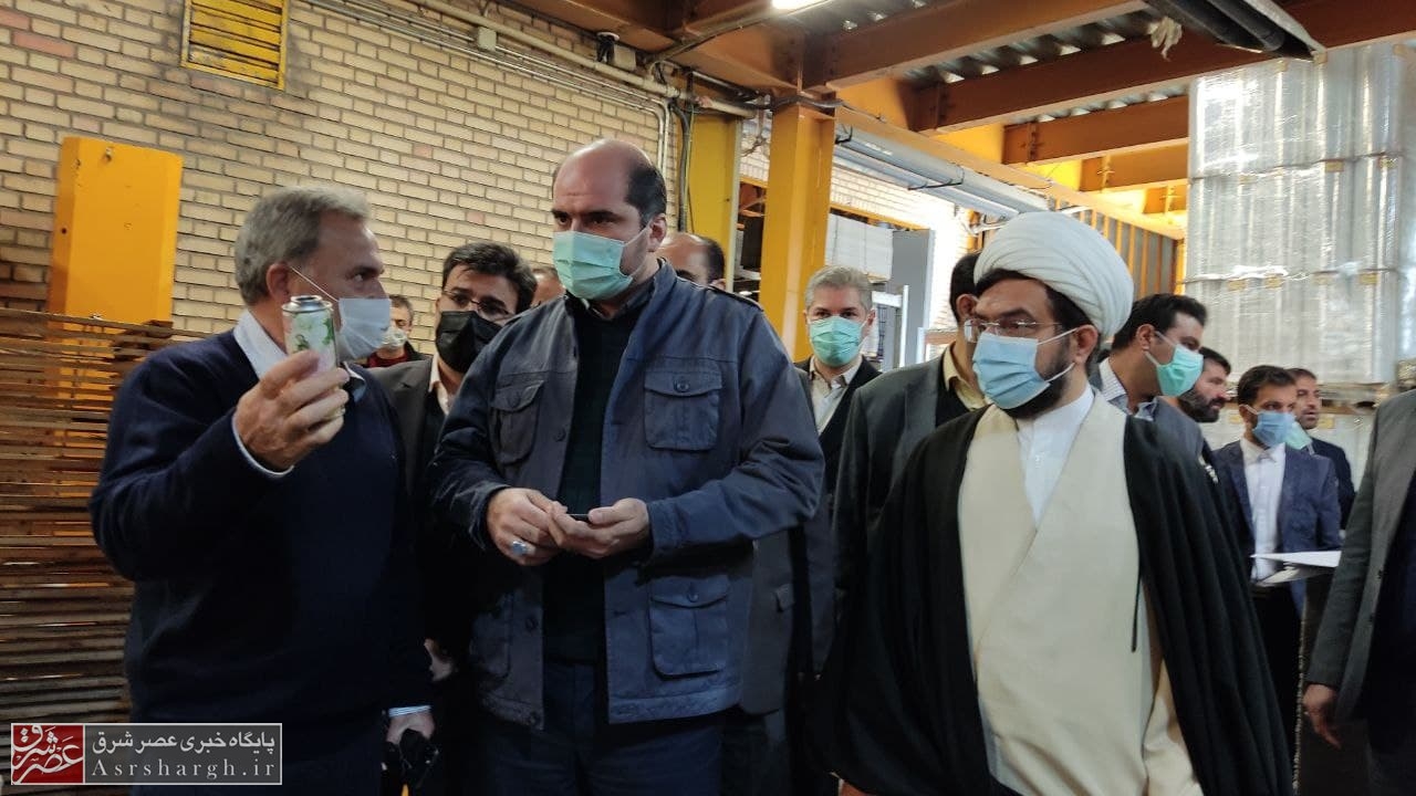 بازدید استاندار تهران از ناحیه صنعتی آیینهورزان دماوند+ فیلم و عکس
