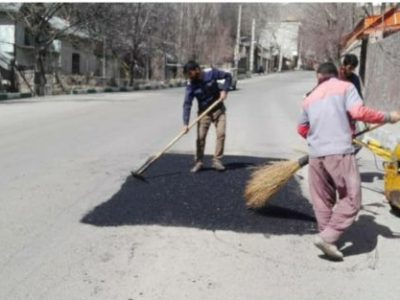 شهر دماوند به استقبال بهار رفت/ از تامین روشنایی بلوار شهدای گمنام تا آسفالت‌ریزی خیابان فرهنگ