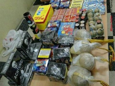 برخورد با فروشندگان و توزیعکنندگان مواد محترقه در دماوند/ بیش از ۶ هزار قلم مواد محترقه کشف شد