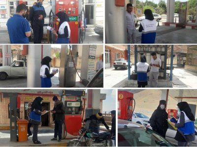 تذکر به متخلفان دستورالعملهای بهداشتی در مراکز پر تردد دماوند+ تصاویر