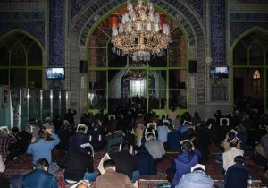 دومین شب لیالی قدر در دماوند+ تصاویر