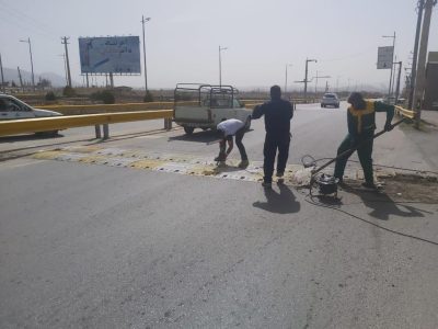 جمعآوری ۱۱ سرعتکاه پلاستیکی در آبسرد/ پروژههای عمرانی ۱۴۰۱ آغاز شد+ تصاویر