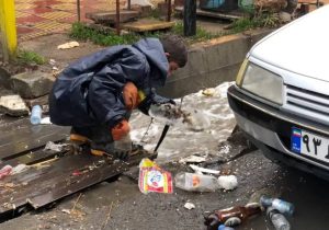 ریختن زباله در انهار و جویها؛ مهمترین علت آبگرفتگی در شهر دماوند