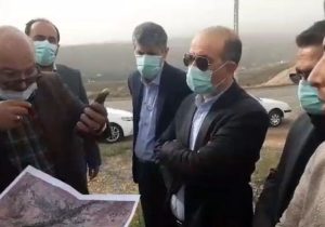 پیمایش میدانی کوریدورهای پیشنهادی احداث کمربندی جنوبی دماوند