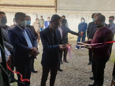 گشایش نمایشگاه نقاشیخط و خوشنویسی «آمه» در شهر آبسرد/ ۱۷ اثر خوشنویسی به نمایش درآمد+ تصاویر