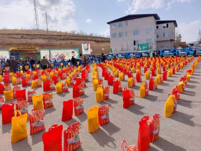 توزیع ۳۷۰۰ بسته معیشتی در دماوند