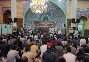 برگزاری مراسم یادبود شهدای حرم رضوی و افغانستان در دماوند