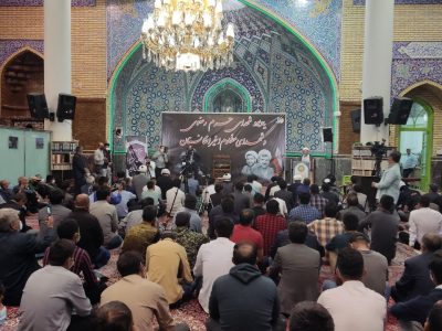 برگزاری مراسم یادبود شهدای حرم رضوی و افغانستان در دماوند