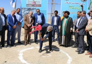 کلنگزنی احداث تصفیهخانه ۱۴۰ میلیاردی در رودهن