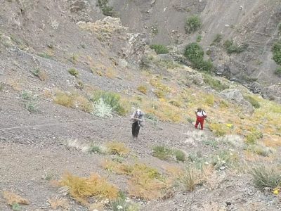 ۵ کوهنورد گرفتار در ارتفاعات دریاچه تار دماوند نجات یافتند