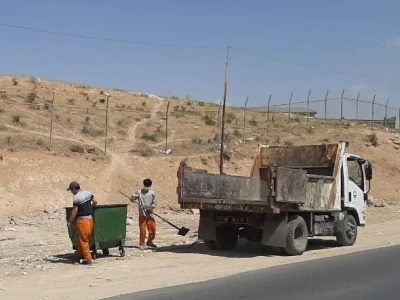 جمعآوری زبالهها و نصب مخازن زباله در جاده صالحآباد/ شهردار دماوند: کاش حریم شهر بهجای تولید زباله محل کشاورزی بود