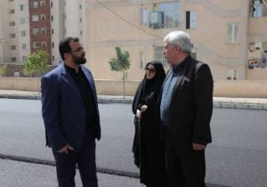 بازدید سرپرست شهرداری دماوند از سایت مسکن مهر/ پروژه روکش آسفالت در حال اجراست