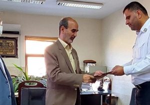 تقدیر مدعی العموم از رئیس پلیس راهور دماوند