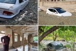 سیلاب فیروزکوه ۱۰ فوتی، ۱۶ مفقودی و ۱۲ مصدوم داشت/ هنوز گردشگران به سمت فیروزکوه حرکت می‌کنند
