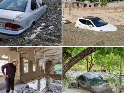 سیلاب فیروزکوه ۱۰ فوتی، ۱۶ مفقودی و ۱۲ مصدوم داشت/ هنوز گردشگران به سمت فیروزکوه حرکت می‌کنند