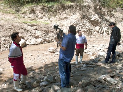 تصویرداری فیلم مستند «امدادگران» در روستای وسکاره پایان یافت