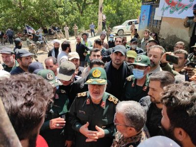 بازدید فرمانده کل سپاه از مناطق سیلزده فیروزکوه/ سرلشکر سلامی: تا آخر پای کار هستیم؛ قصه نخورید+ تصاویر