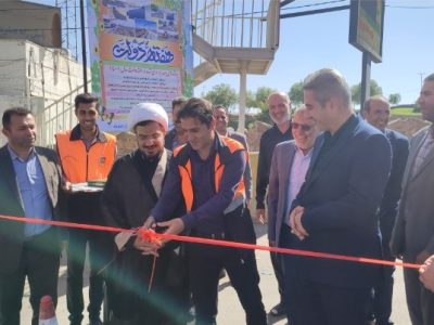 بهره‌برداری از پروژه روکش آسفالت ورودی شهر دماوند+ تصاویر