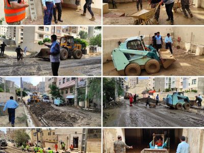 اعزام نیروها و تجهیزات شهرداریهای دماوند و کیلان به مناطق سیلزده رودهن