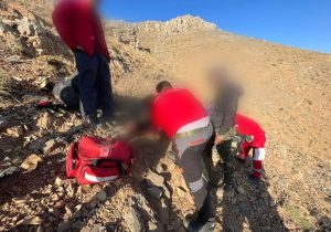 سقوط آقای ۳۲ ساله از ارتفاع در سایت پرواز امامزاده هاشم دماوند