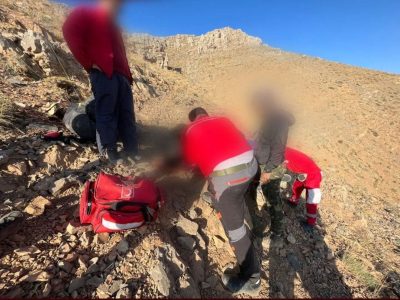 سقوط آقای ۳۲ ساله از ارتفاع در سایت پرواز امامزاده هاشم دماوند