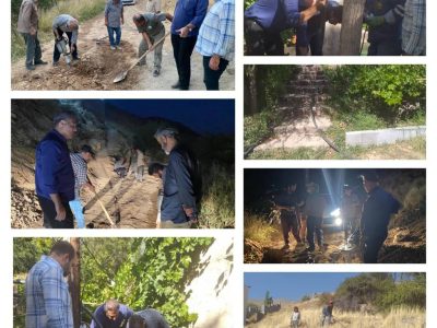 پیگیری رفع مشکل آب شرب در روستای «دشتک» دماوند+ تصاویر