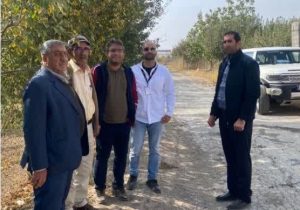 بررسی وضعیت اراضی پروژه راه‌اندازی سایت تلفن همراه در ۲ روستای دماوند