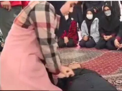 فیلم| دانش‌آموز آبسردی ناجی همکلاسی‌اش شد