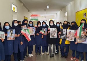 فیلم| میثاق دانشآموزان روستای «سربندان» دماوند با شهدای دانشآموز