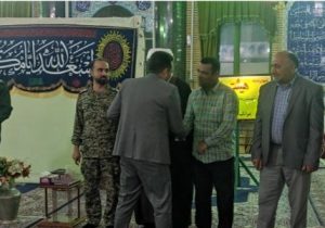 «پوریا جعفری» فرماندهی پایگاه بسیج شهید روح الهی محله مرانک شهر آبسرد شد