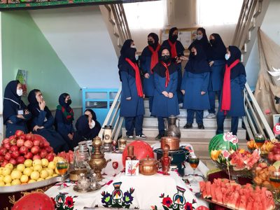 حال و هوای یلدایی دانشآموزان دماوند+ تصاویر