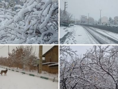 از تعطیلی مدارس ابتدایی تا آماده‌باش ستاد مدیریت بحران در دماوند/ گلایه شهروندان از شرایط معابر شهری+ تصاویر