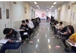 رقابت داوطلبان نخستین مرحله آزمون سراسری سال ۱۴۰۲ در دماوند پایان یافت+ تصاویر