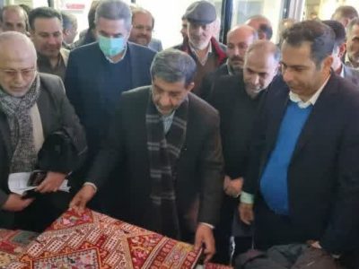 بازدید ضرغامی از آثار صنایع‌دستی هنرمندان دماوند+ تصاویر