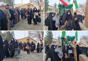اعزام ۲۴۰ دانش‌آموز دختر دماوند به مناطق عملیاتی جنوب کشور+ تصاویر