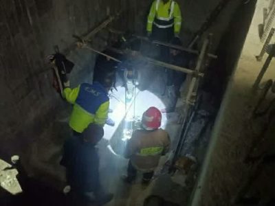 نجات جان یک کارگر در دماوند+ تصاویر